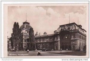 Germany Nuernberg Hauptbahnhof Real Photo