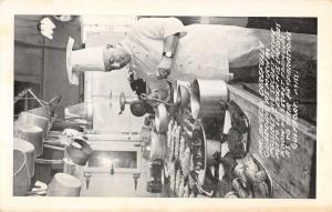 Gulfport Mississippi Chef Angelo Kitchen Interior Vintage Postcard K38031