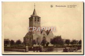 Old Postcard Belgium Blankenberghe The old church