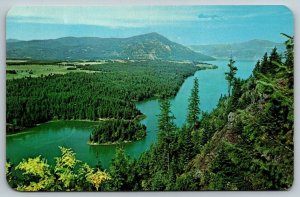 Farragut State Park  Buttonhook Bay  Lake Pend Oreille  Idaho  Postcard