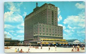 Ritz Carlton Boardwalk Atlantic City NJ Beach to Bronx NY Vintage Postcard C94