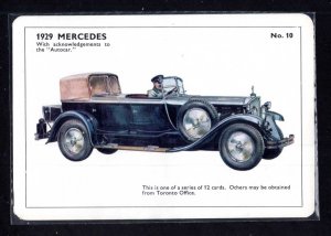 1929 MERCEDES Brook Electric Motors Of Canada Ltd. Cooled Motors Advertisement