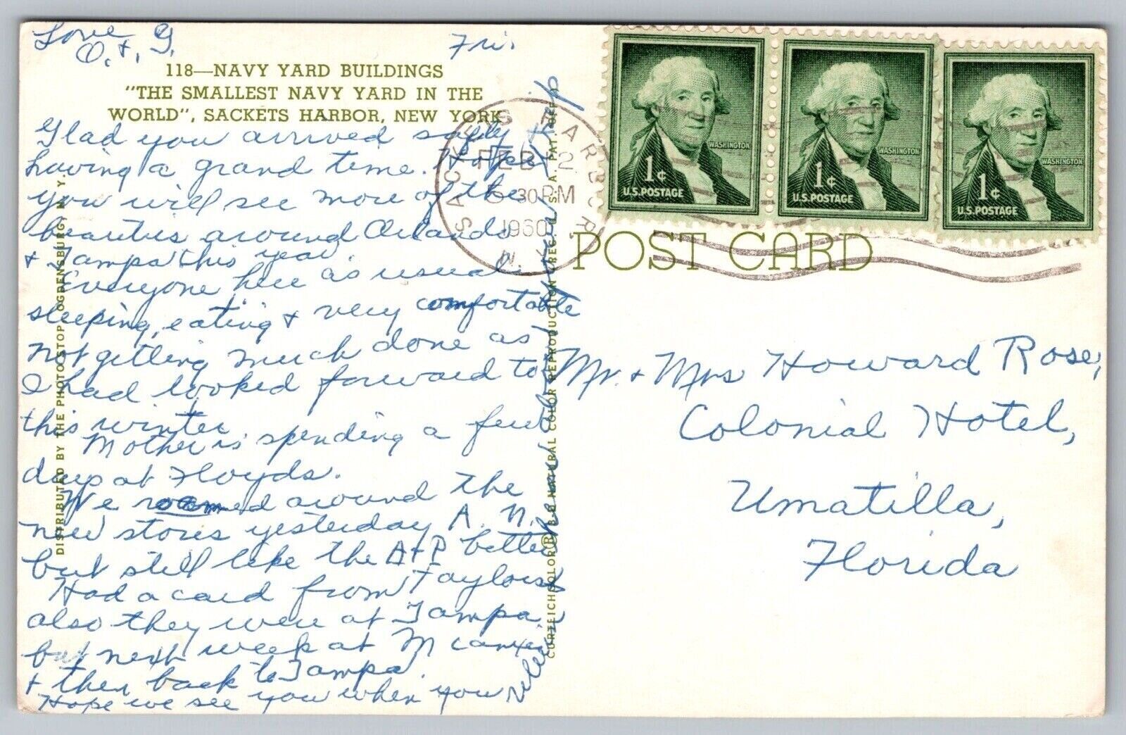 Navy Yard Buildings Sackets Harbor New York Street View Military WOB PM