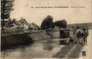 CPA Env. de DIJON PLOMBIERES - Bords du Canal (586949)