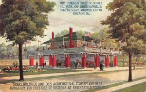 IL Illinois SEARS~ROEBUCK AG EXHIBIT~REST BUNGALOW~Springfield State Fair 1911