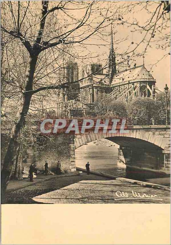 Modern Postcard Paris Notre Dame