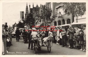 Netherlands, Schagen, RPPC, Ponny Rijden, Photo