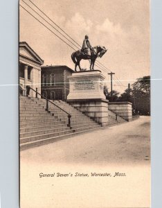 Massachusetts Worcester General Devens Statue