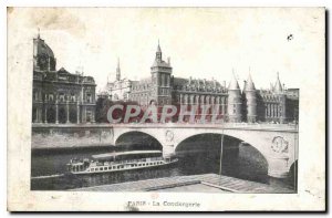 Postcard Old Paris the Conciergerie