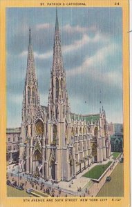 Saint Patrick's Cathedral 5th Avenue And 50th Street New York City New Y...