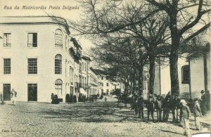 portugal, Azores Acores, PONTA DELGADA, Rua da Misericórdia (1910s)