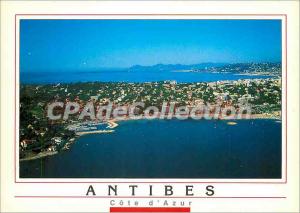 Modern Postcard The French Riviera Antibes Beach Harbor Salis Salis