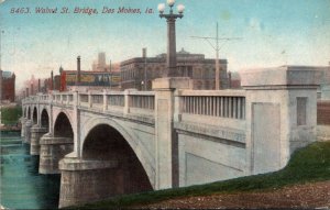 Iowa Des Moines Walnut Street Bridge 1916