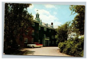 Vintage 1950's Advertising Postcard Antique Car Clifty Inn Madison Indiana