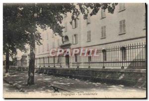 Old Postcard Draguignan Gendarmerie