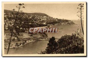 Old Postcard Nice Entree Du Fort Mont Boron