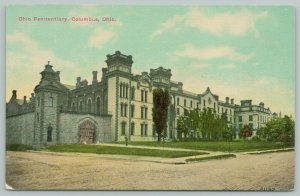 Columbus Ohio~Ohio Penitentiary~c1910 Postcard