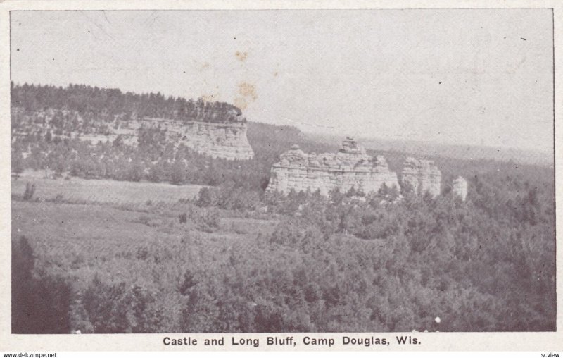 CAMP DOUGLAS , Wyoming , 1910s ; Castle & Long Bluff