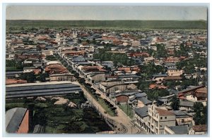 c1910 Guayaquil From Cerro Santa. Ana Ecuador Antique Unposted Postcard