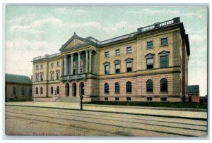 1909 Exterior View Mercer Co Court House Trenton New Jersey NJ Antique Postcard
