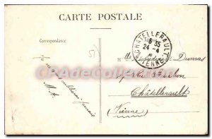 Old Postcard Chalons Sur Marne Place De I'Hotel Town