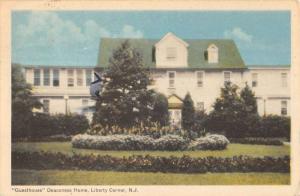 Liberty Corner New Jersey Deaconess Home Guest House Antique Postcard K107822 