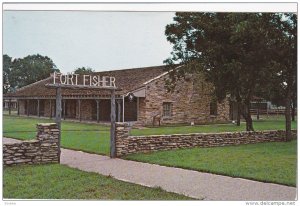 Entrance to Fort Fisher, Garrison Museum, Texas Ranger Headquarters, WACO, Te...