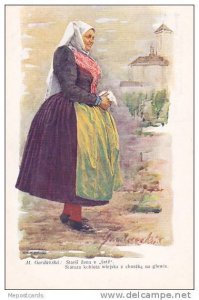 Czech Republic : Portrait village woman , 00-10s