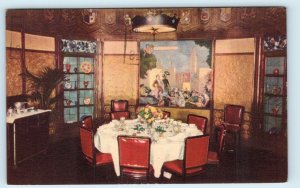 PHILADELPHIA, PA ~ Private Dining Room A ~ KUGLER'S RESTAURANT 1951  Postcard