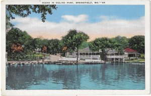Doling Park Lake City Park Dance Pavillion & Boat Dock Springfield Missouri