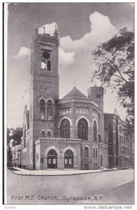 SYRACUSE, New York; First M. E. Church, PU-1908