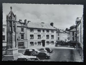 Cornwall LAUNCESTON White Hart Hotel c1950s RP Postcard by Trusted Houses