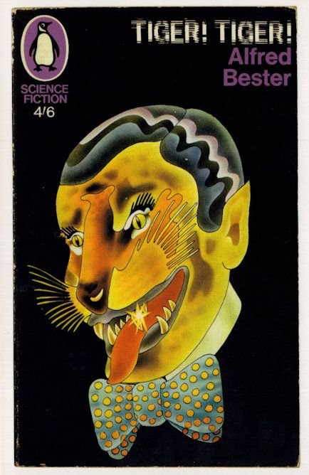 Tiger Tiger Alfred Bester 1967 Book Postcard