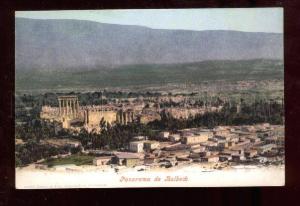 023367 SYRIA BALBECK General view Vintage colorful PC