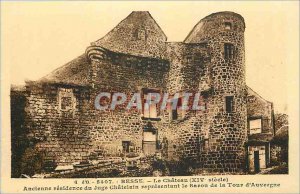 Old Postcard Besse Le Chateau