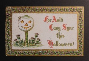 1900s USA Halloween Postcard Cover Homestead PA to Eric PA