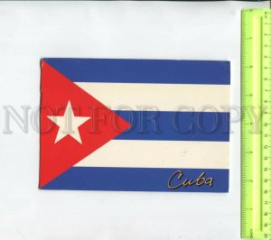 468269 CUBA 2001 year Flag POSTAL stationery RPPC to Belgium