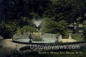 Fountain, Wheeling Park - West Virginia WV  