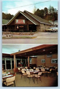 Gatlinburg Tennessee Postcard Hays House Restaurant Great Smoky Mountains c1960