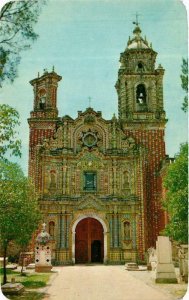 CPM AK Acatepec. Facade of the San Francisco Acatepec Church MEXICO (661622)