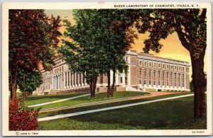 1936 Baker Laboratory Of Chemistry Ithaca New York NY Posted Postcard