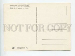 3179323 Ship MS Europa old postcard