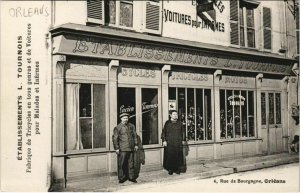 CPA ORLÉANS 6, rue de Bourgogne Etabl. L. TOURNOIS (809725)