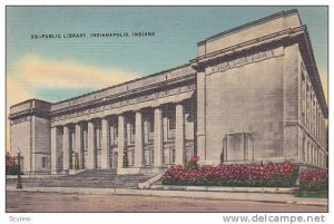 Exterior, Public Library, Indianapolis, Indiana, 00-10s