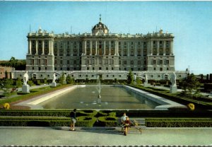 Spain Madrid Royal Palace Northern Facade