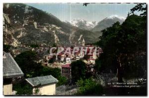 Old Postcard General view Saint Martin Vesubie