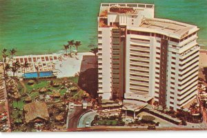 1960's Saxony Hotel Miami Beach Florida Postcard 2R5-424