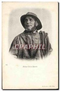 Old Postcard Fisherman Channel