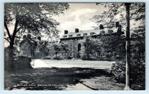 BROOKLYN, NY ~ BOYLAN HALL Brooklyn COLLEGE c1940s   Postcard