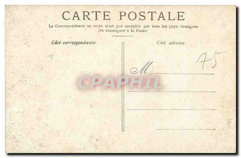 Old Postcard Paris Notre Dame